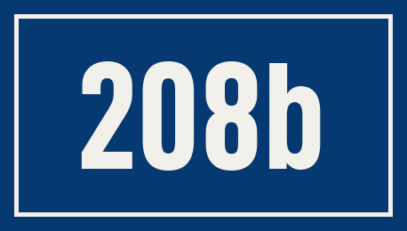 Hausnummer 208b