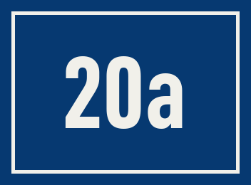 Hausnummer 20a