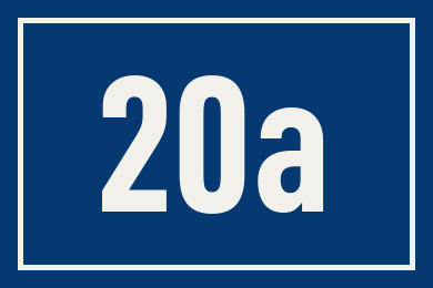 Hausnummer 20a