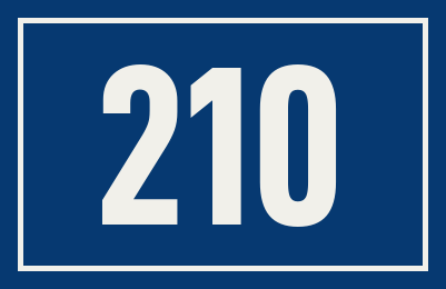 Hausnummer 210