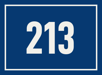 Hausnummer 213