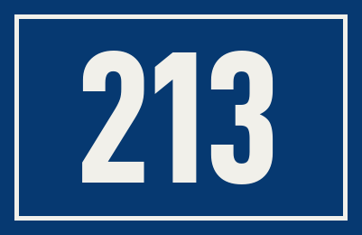 Hausnummer 213