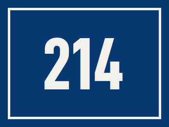 Hausnummer 214
