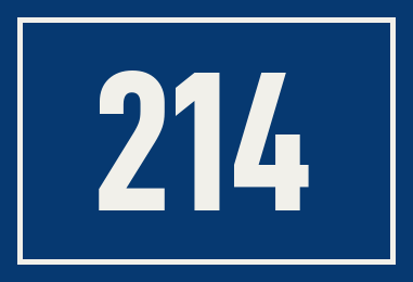 Hausnummer 214