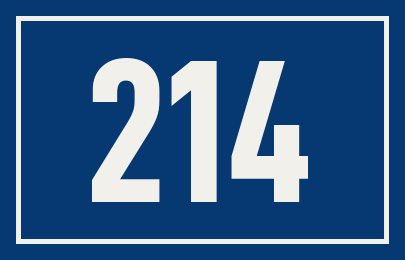 Hausnummer 214
