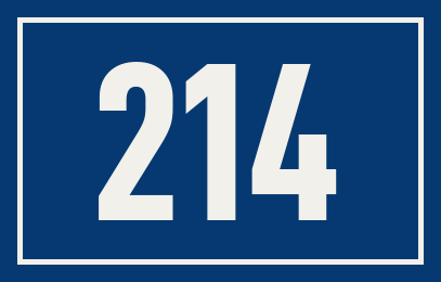 Hausnummer 214