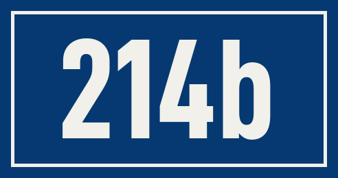 Hausnummer 214b