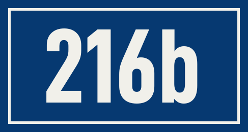 Hausnummer 216b