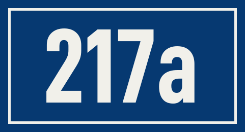 Hausnummer 217a