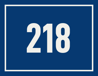 Hausnummer 218