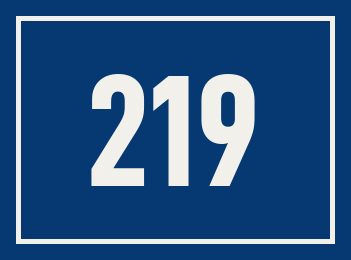 Hausnummer 219