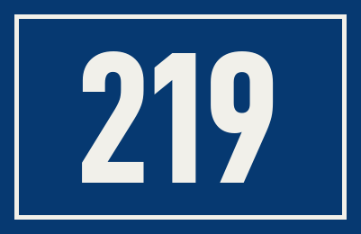 Hausnummer 219