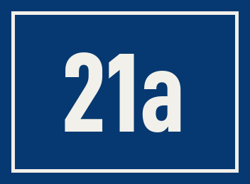 Hausnummer 21a