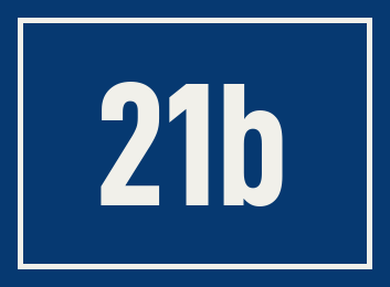 Hausnummer 21b