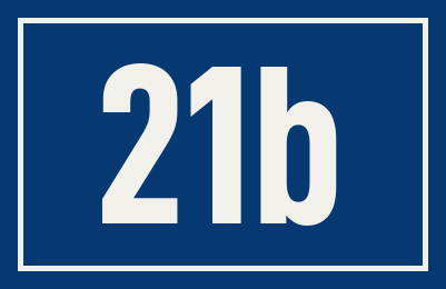 Hausnummer 21b