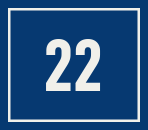 Hausnummer 22