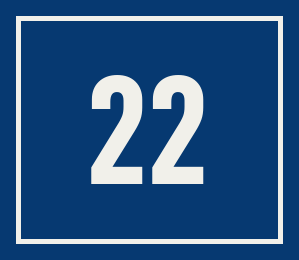 Hausnummer 22