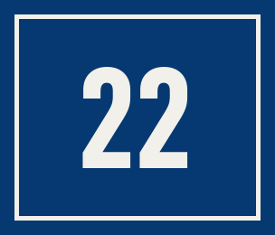 Hausnummer 22