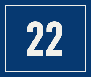 Hausnummer 22