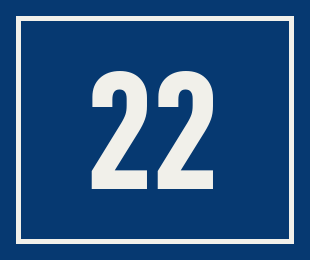 Hausnummer 22