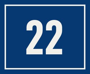 Hausnummer 22