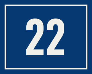 Hausnummer 22
