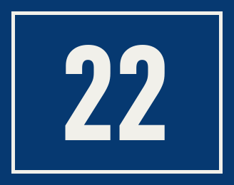 Hausnummer 22