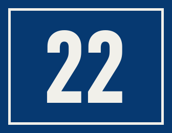 Hausnummer 22