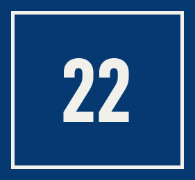Hausnummer 22