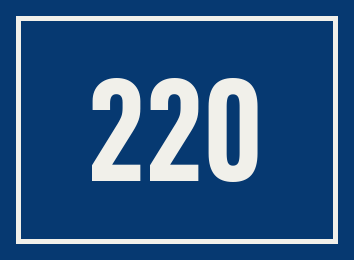Hausnummer 220