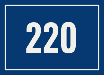 Hausnummer 220