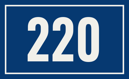 Hausnummer 220