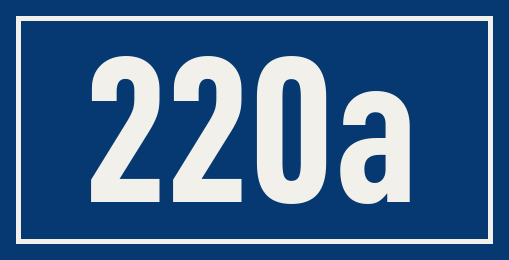 Hausnummer 220a