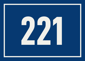 Hausnummer 221