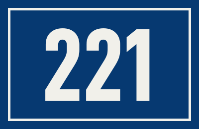 Hausnummer 221
