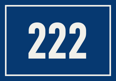 Hausnummer 222