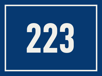 Hausnummer 223