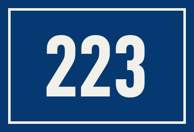Hausnummer 223