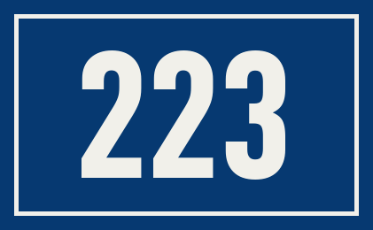 Hausnummer 223