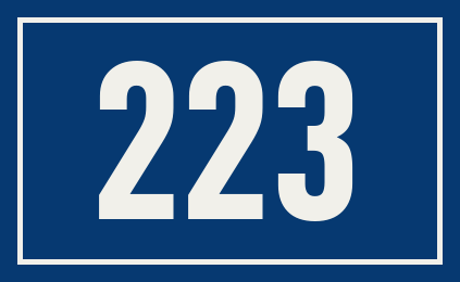 Hausnummer 223