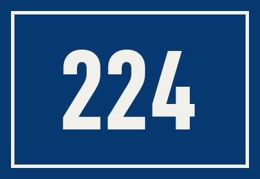Hausnummer 224