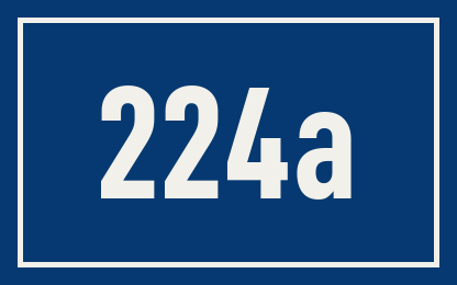 Hausnummer 224a