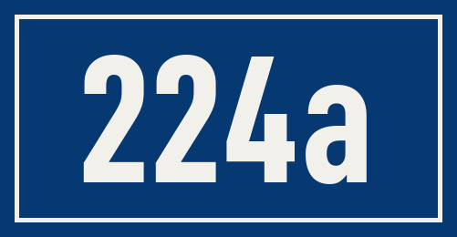 Hausnummer 224a