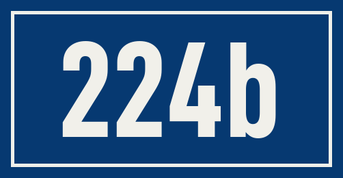 Hausnummer 224b