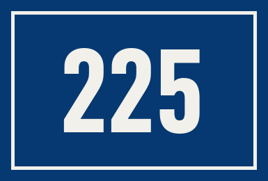 Hausnummer 225