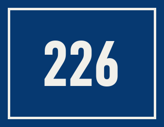 Hausnummer 226