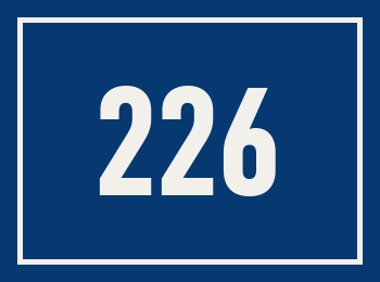 Hausnummer 226