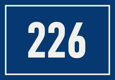 Hausnummer 226