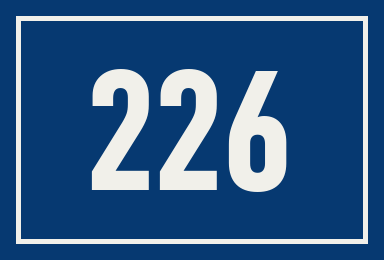 Hausnummer 226