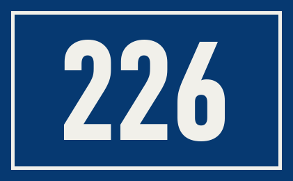 Hausnummer 226